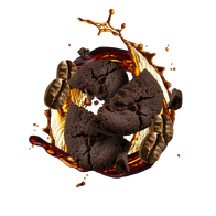 Decaff Dark Cookie Crumble / 500g