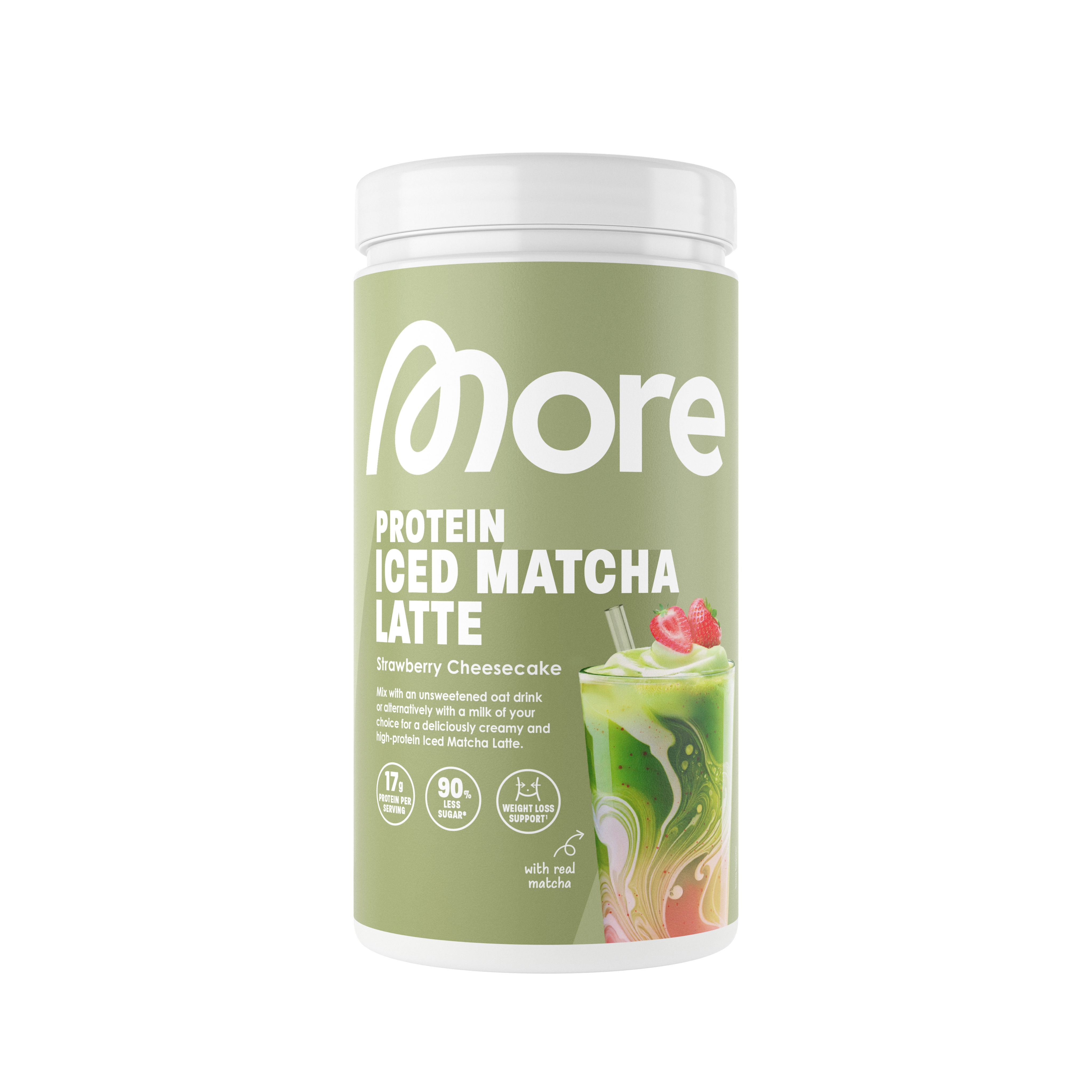 Protein Iced Matcha Latte