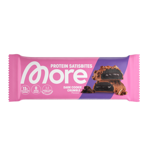 More Protein Satisbites Dark Cookie Crumble