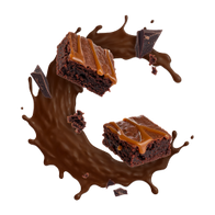 Dark Chocolate Caramel Brownie / 12 x 2x25g (UK)