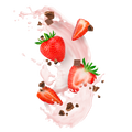 Strawberry Yoghurt Split / 600g